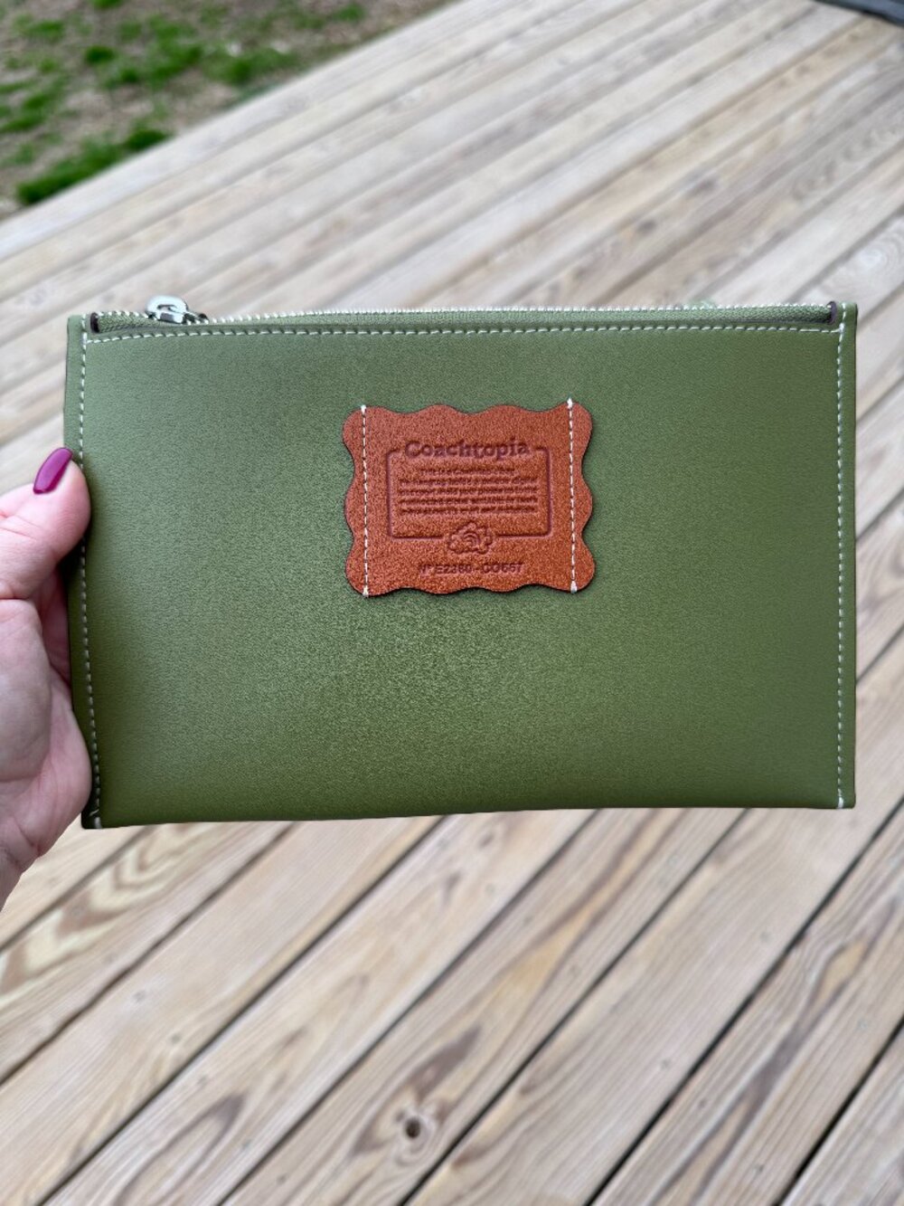 Coachtopia pouch from a Medium Re-laceable tote, NWOT